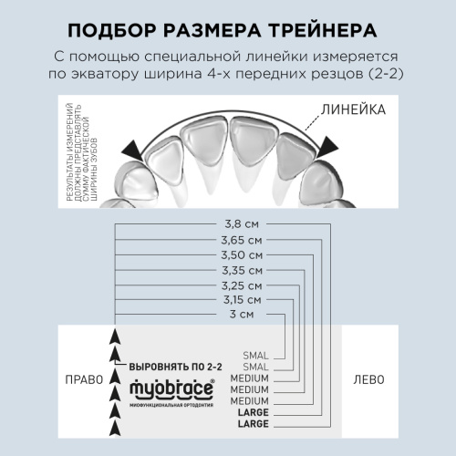 Myobrace I-3n ��� ������� Small, ������ ���� 2